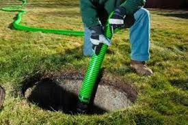 Cleaning a Septic Tank